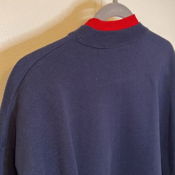 MCCC Sportswear Womens VTG Americana Flag Holiday Sweater PL Patriotic - Picture 9 of 10